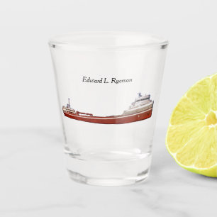 Edward L. Ryerson shot glass