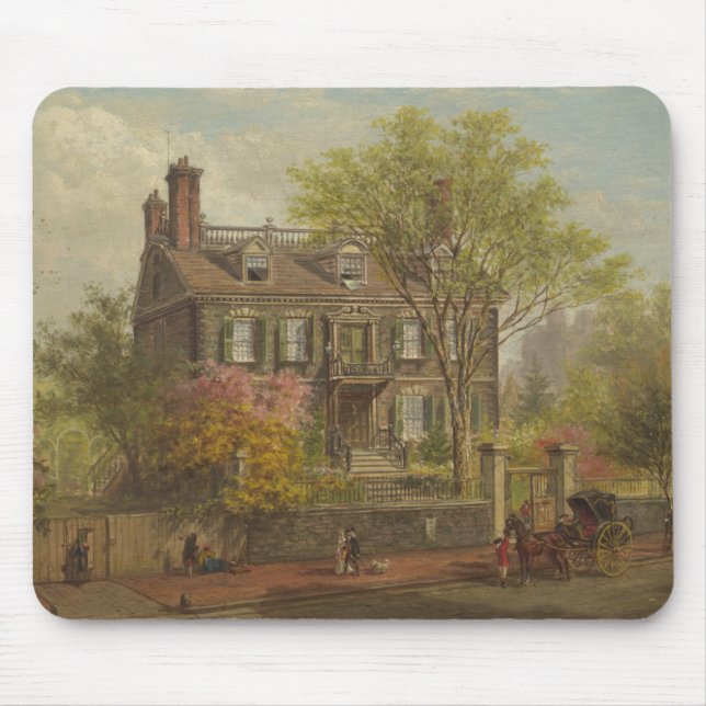 Edward Lamson Henry - The John Hancock House Mouse Pad (Front)