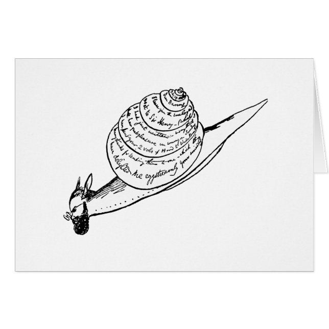 Edward Lear's Snail Mail (Front Horizontal)