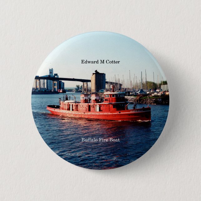 Edward M. Cotter button (Front)