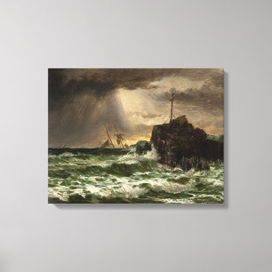 Edward Moran_Storm Clearing Canvas Print