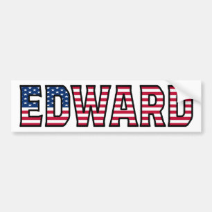 Edward Name Vorname USA Aufkleber Sticker Auto