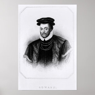 Edward North  from 'Lodge's British Portraits' Poster