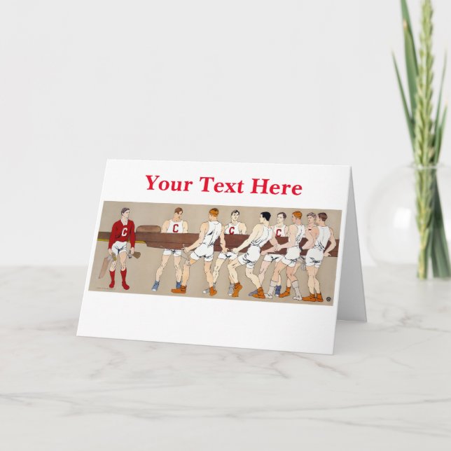 Edward Penfield Thank You Card (Front)