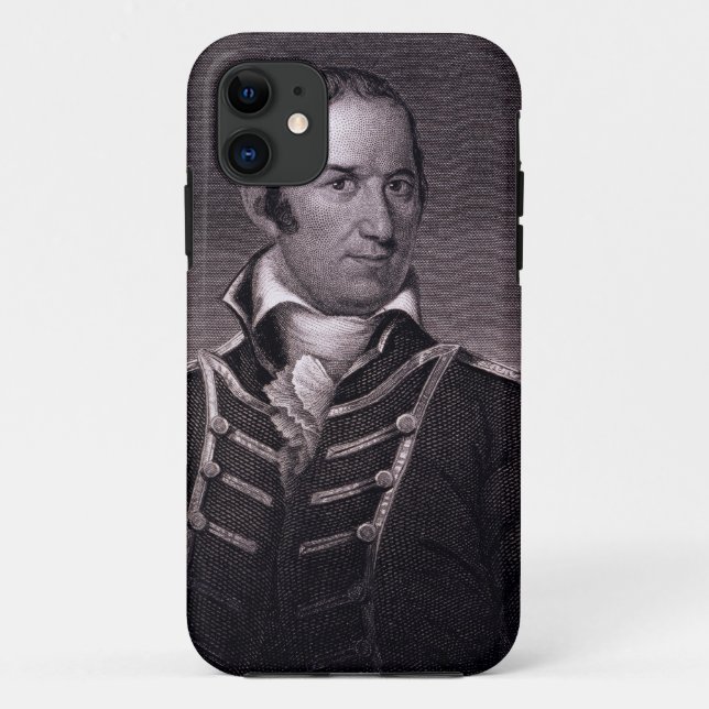 Edward Preble (1761-1807), engraved by Henry Bryan Case-Mate iPhone Case (Back)