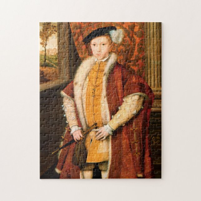 Edward, Prince of Wales (Edward VI of England) Jigsaw Puzzle (Vertical)