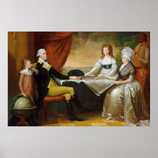Edward Savage The Washington Family Poster (Front)