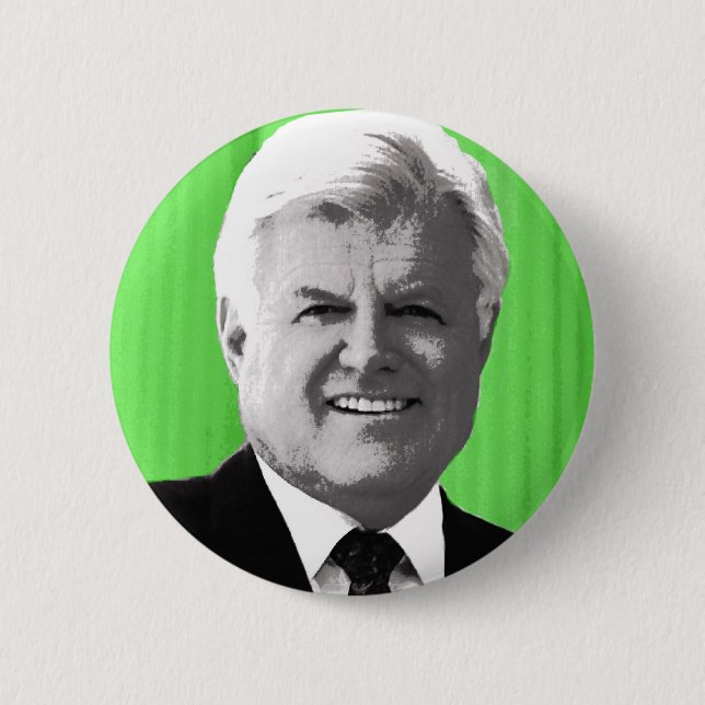 Edward (Ted) Kennedy - In Memorium Pin (Front)