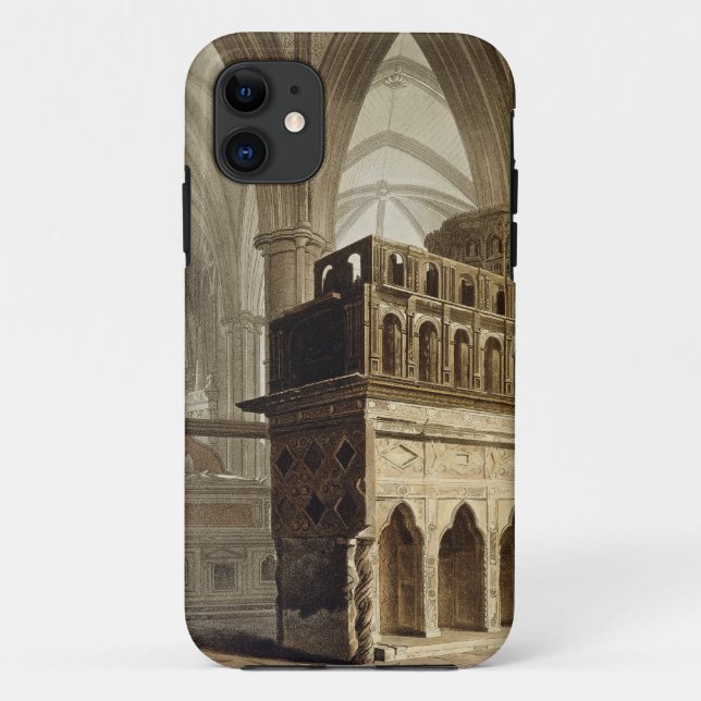Edward the Confessor's Monument, plate M from 'Wes Case-Mate iPhone Case (Back)