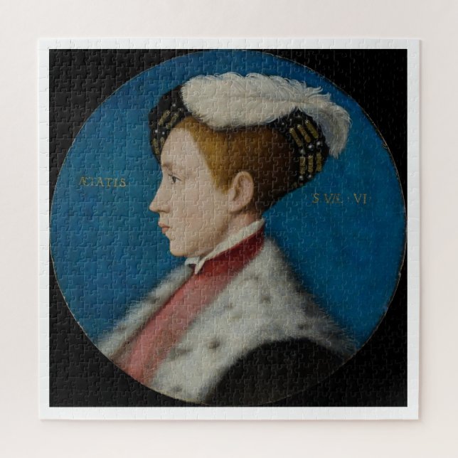 EDWARD VI, ROI D'ANGLETERRE JIGSAW PUZZLE (Vertical)