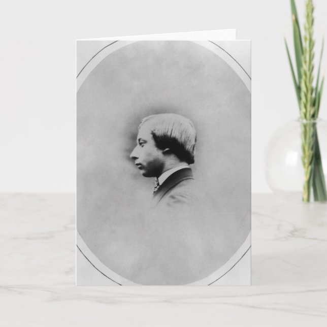 Edward VII, 1860 Card (Front)