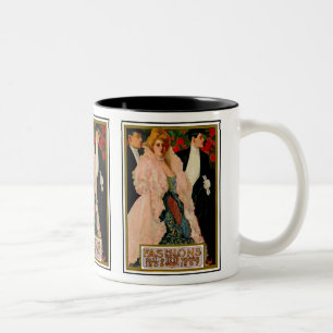 Edwardian Fashions Two-Tone Coffee Mug