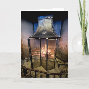Edwardian Fireplace  Card