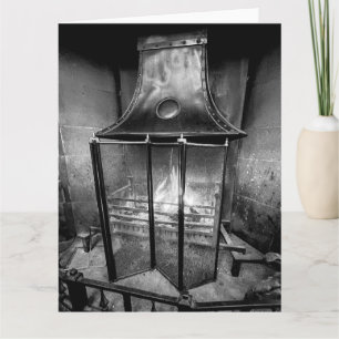 Edwardian Mansion Fireplace Card