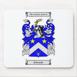 Edwards (English) Coat of Arms Mouse Pad