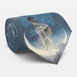 Edwin Blashfield Stars Scattering Art Nouveau Tie