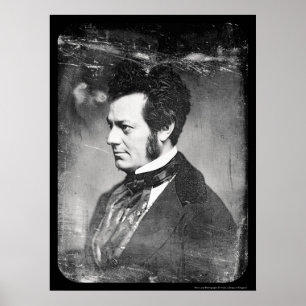 Edwin Forrest Daguerreotype 1852 Poster