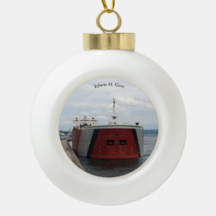 Edwin H. Gott Soo ball or snowflake ornament