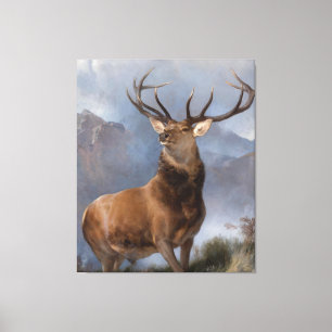 Edwin Henry Landseer   The Monarch of the Glen Canvas Print