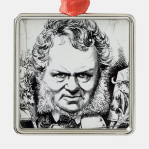 Edwin Landseer Metal Ornament