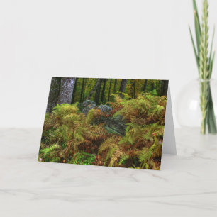 ee cummings prayer - Ferns and Stones Thank You Card