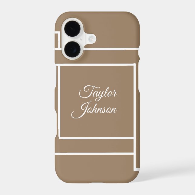 Eegant, simple, Personalized name, newest  (Verso)