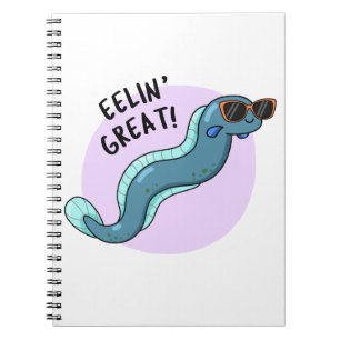 Eelin Great Funny Slippery Eel Pun Notebook