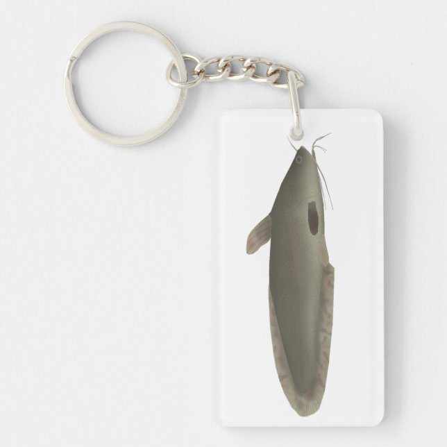 Eeltail Catfish Keychain (Front)