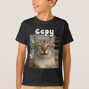 Eepy Cat Silly Sleepy Funny Cat Meme T-Shirt