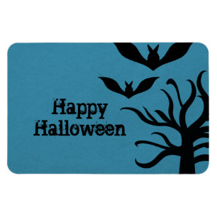Eerie Bats Halloween Flexi Magnet, Blue Magnet