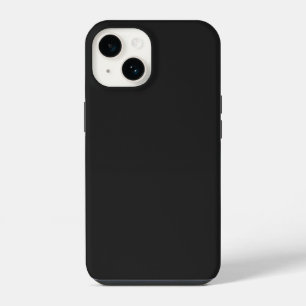 Eerie Black Solid Colour iPhone 14 Case