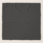 Eerie Black Solid Colour Scarf<br><div class="desc">Eerie Black Solid Colour</div>