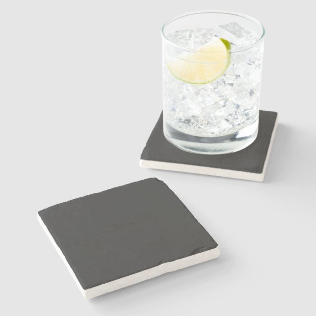 Eerie Black Stone Coaster (Side)