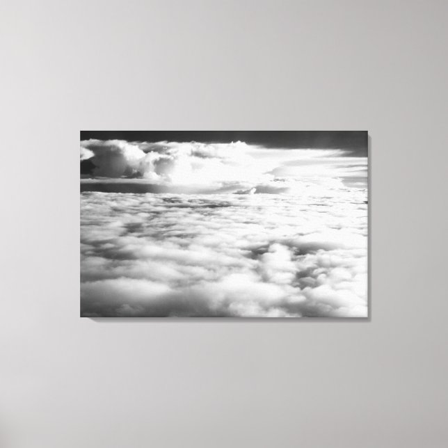 Eerie cloudscape at sunrise. 2 canvas print (Front)