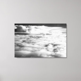 Eerie cloudscape at sunrise. 2 canvas print