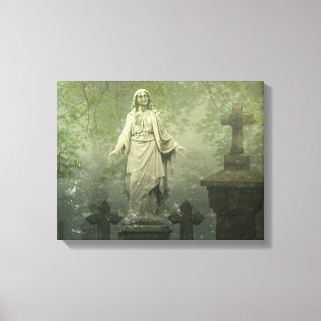 Eerie Fog Canvas Print (Front)