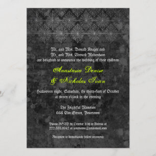 Eerie Halloween Faire-part de mariage
