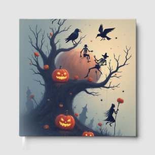 Eerie Halloween Tree Guest Book