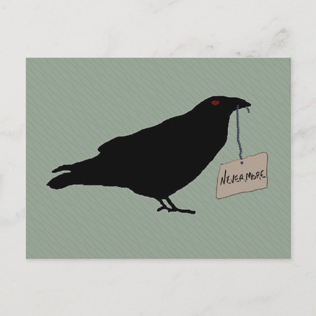 Eerie Raven Postcard (Front)