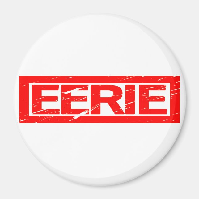 Eerie Stamp Magnet (Front)