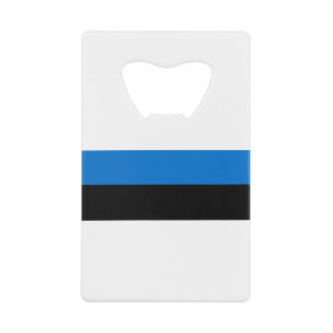 Eesti Vabariik - Estonia Flag Credit Card Bottle Opener