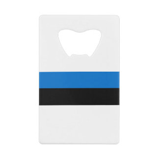 Eesti Vabariik - Estonia Flag Credit Card Bottle Opener