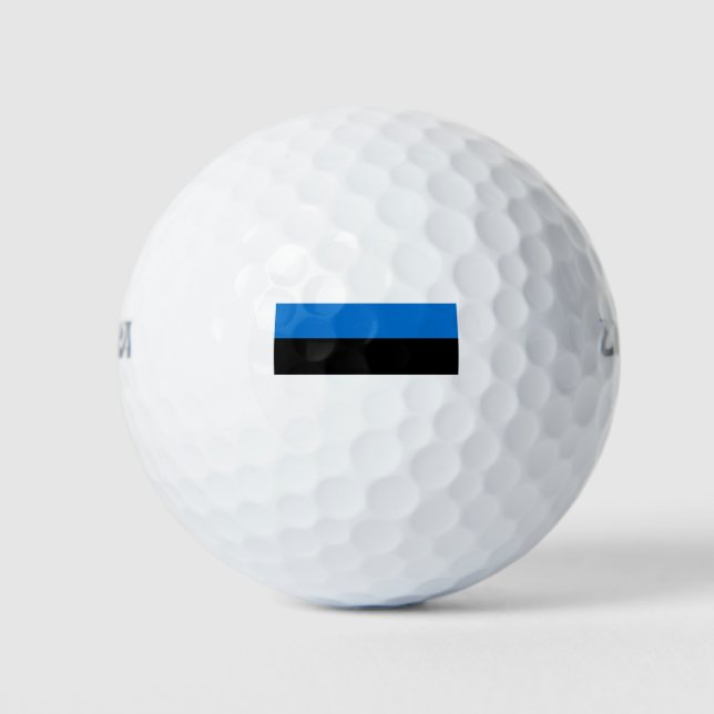 Eesti Vabariik - Estonia Flag Golf Balls (Front)