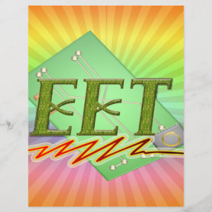 EET - ELECTRICAL ENGINEER TECH CIRCUIT BOARD LOGO