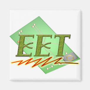 EET - ELECTRICAL ENGINEER TECH CIRCUIT BOARD LOGO MAGNET