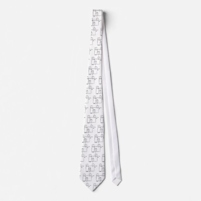 EET ELECTRICAL ENGINEERING SINE WAVE SCHEMATIC TIE (Front)
