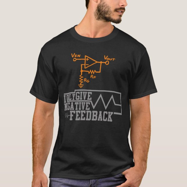 EEVblog Commentaires négatifs TShirt (Devant)