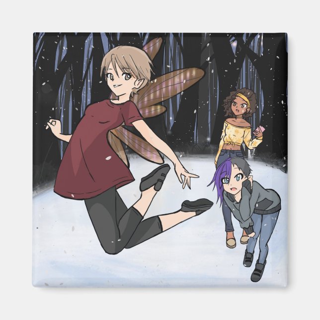 Eevee, Cam, and Maggie Magnet (Front)