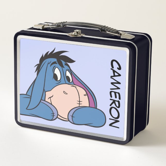 Eeyore 3 - Personalized Metal Lunch Box (Front)