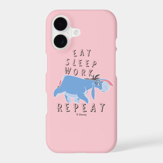 Eeyore | Eat Sleep Work Repeat (Back)